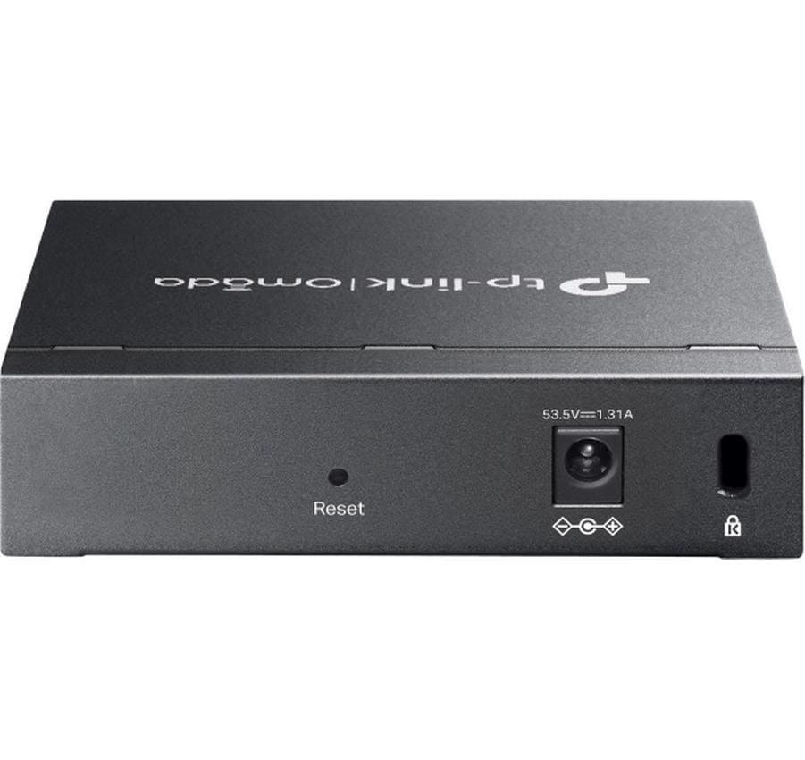 TP-Link Omada ES205GP – Managed Switch – 5× 1G, 4× PoE+, PoE-Budget 65 W, Desktop
