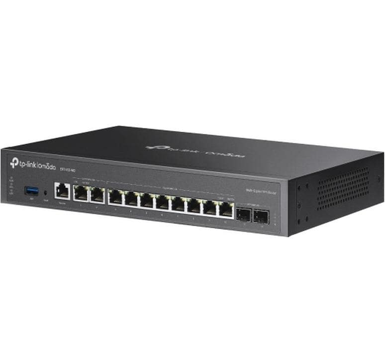 TP-Link ER7412-M2 – VPN-Router – 7×GbE, 2×2,5G WAN/LAN, 80×VPN-Tunnel, rackfähig