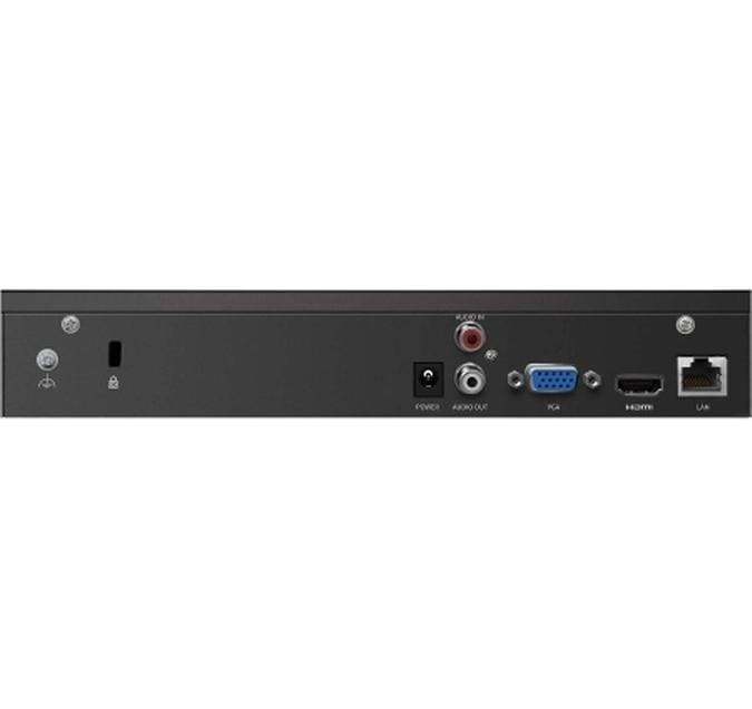 TP-Link VIGI NVR1004H NVR – 4K, 1 PoE-Port, für ONVIF, schwarz