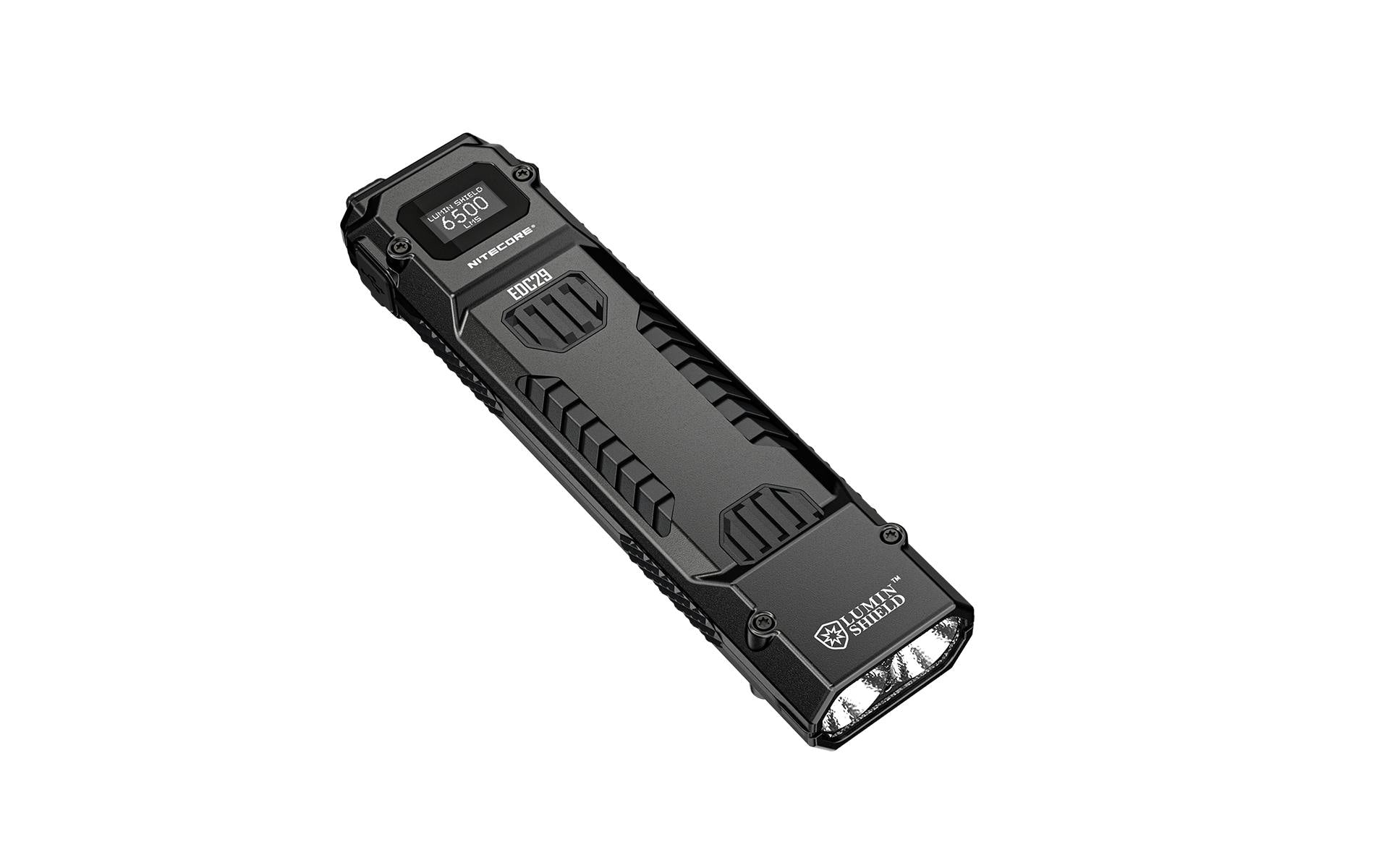 Nitecore Taschenlampe EDC29 – 6500 lm, 400 m, IP54, USB aufladbar, Modi – Schwarz