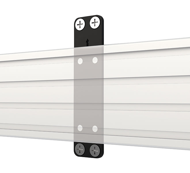 B-Tech Spezialhalterung/Montageset – für BT8390 (VESA 200×200, 400×400) – Schwarz
