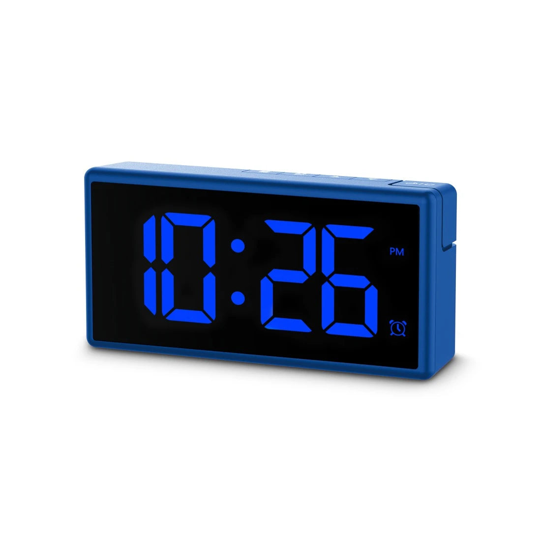 Hama Ibiza Digitalwecker – Snooze, USB, 15 × 7,5 × 3,4 cm, Blau
