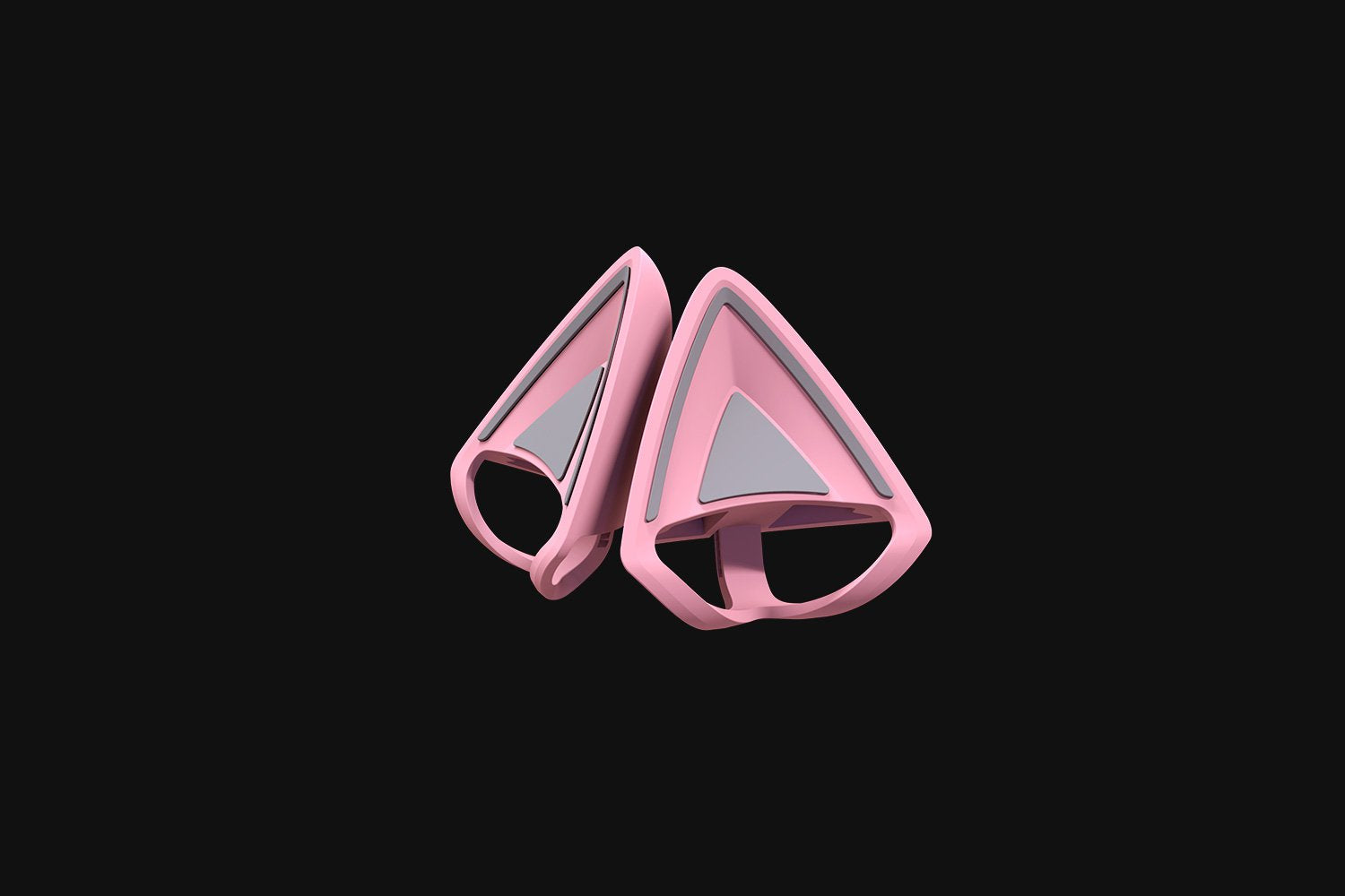 Razer Kitty Ears V2 (Quartz Ed.) – Ersatz-Ohrpolster/Refresh-Kit – Pink – 2er-Set