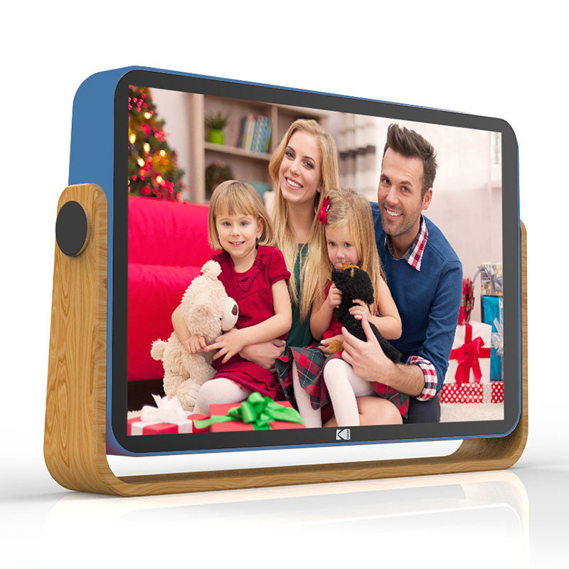 Kodak Digitaler Bilderrahmen RWF-108 10" – 1280 × 800, IPS, Touch, WLAN, 32 GB, MMC, SD, Blau