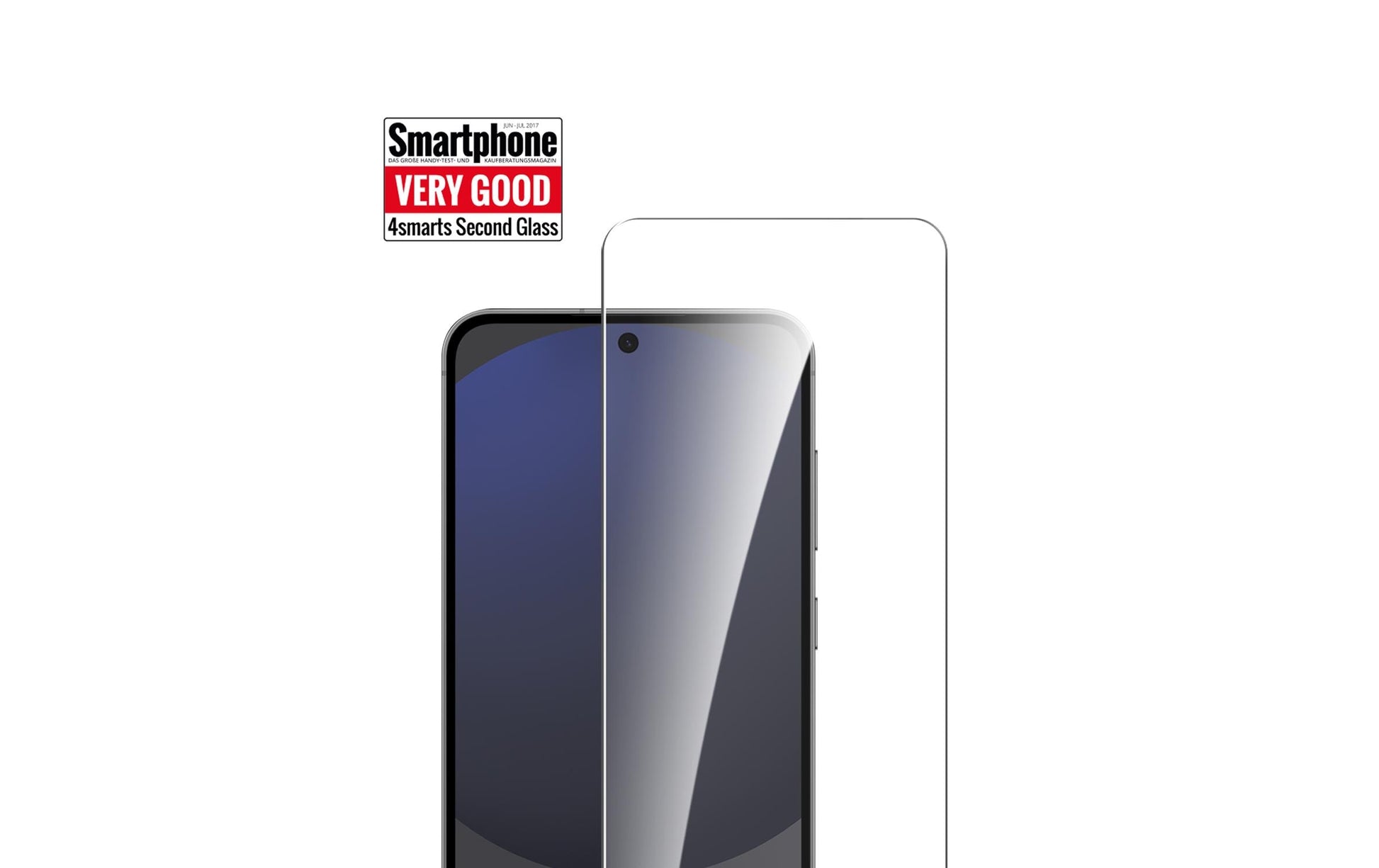 4smarts Displayschutz (Panzerglas), 9H – für S24 FE/A36 5G/A56 5G