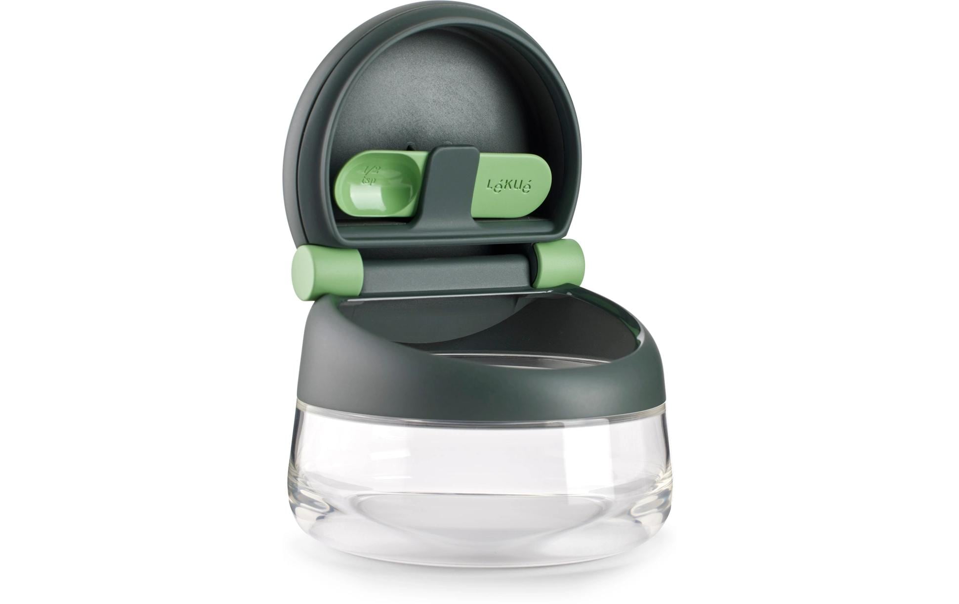 Lékué Streudose 100 ml, Glas/Polypropylen (PP), transparent/grau