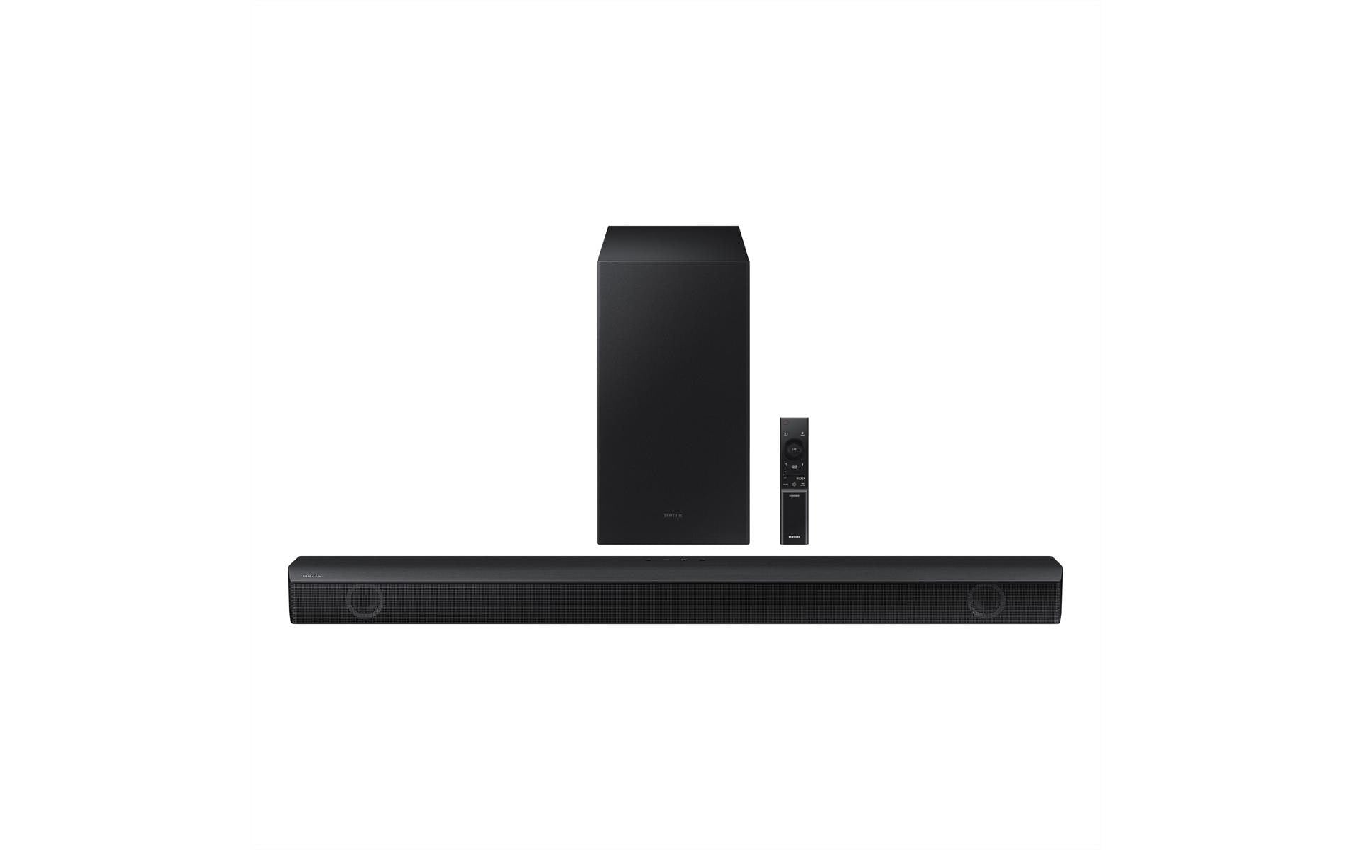 Samsung HW-B530 – Soundbar mit kabellosem Subwoofer – 2.1, 360 W, HDMI, Toslink, Schwarz