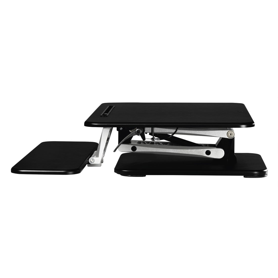 Hama Stehtisch – 80 × 52 × 18–43 cm – Schwarz – Höhenverstellbar
