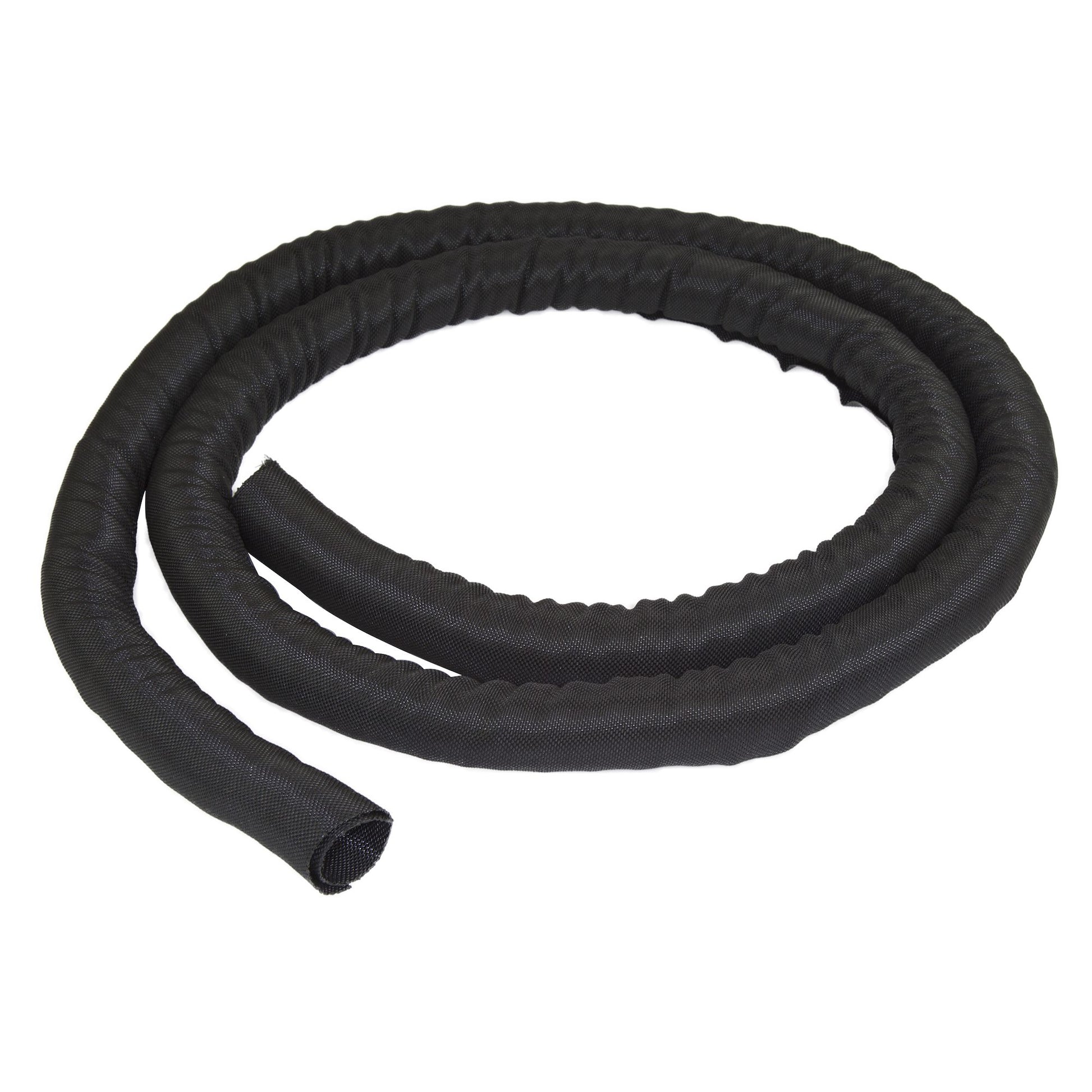 StarTech.com Kabelschlauch, Ø 25 mm × 2 m, selbstschliessend, Polyester/Nylon, zuschneidbar – schwarz