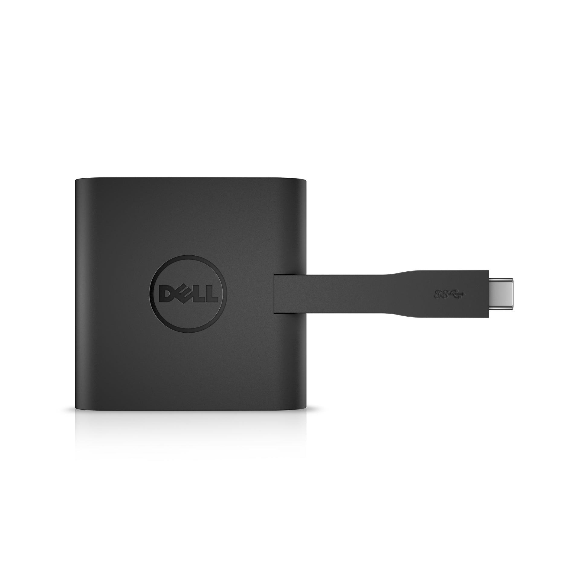 DELL DA200 USB-C Multiport-Adapter – HDMI, VGA, Gigabit Ethernet, USB-A 5 Gbit/s, 1920 × 1080