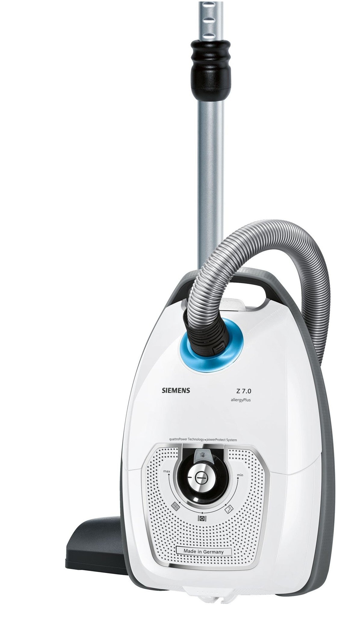 Siemens Bodenstaubsauger VSZ7442S – 650 W, 4 l, Netzbetrieb, 2 Aufsätze