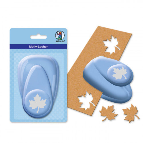 URSUS 19450014 – Motivstanzer Ahorn – Ø 51 mm, blau