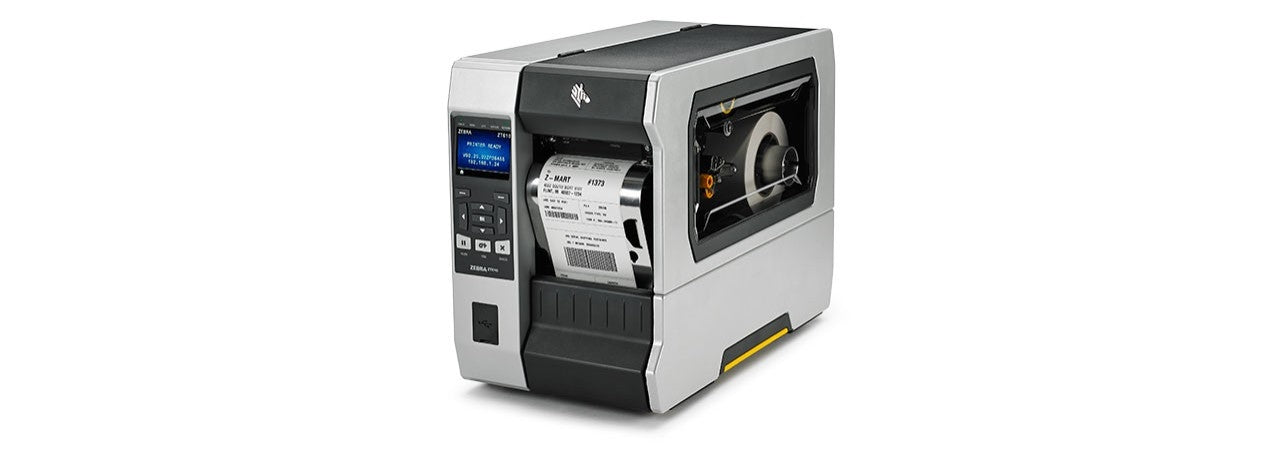 Zebra ZT610 – Etikettendrucker, Thermotransfer, bis 101,6 mm, USB, Bluetooth, LAN, RS-232, 600 dpi