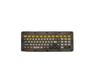 Zebra VC70 – Tastatur, kabelgebunden (USB), US-Layout (EN), Fullsize (mit Ziffernblock), Schwarz/Gelb