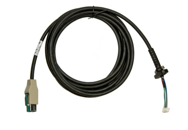 Zebra KYBD-QW-VC80-L-1 – Tastatur, kabelgebunden (USB), US-Layout (EN), beleuchtet, schwarz – für Zebra VC80