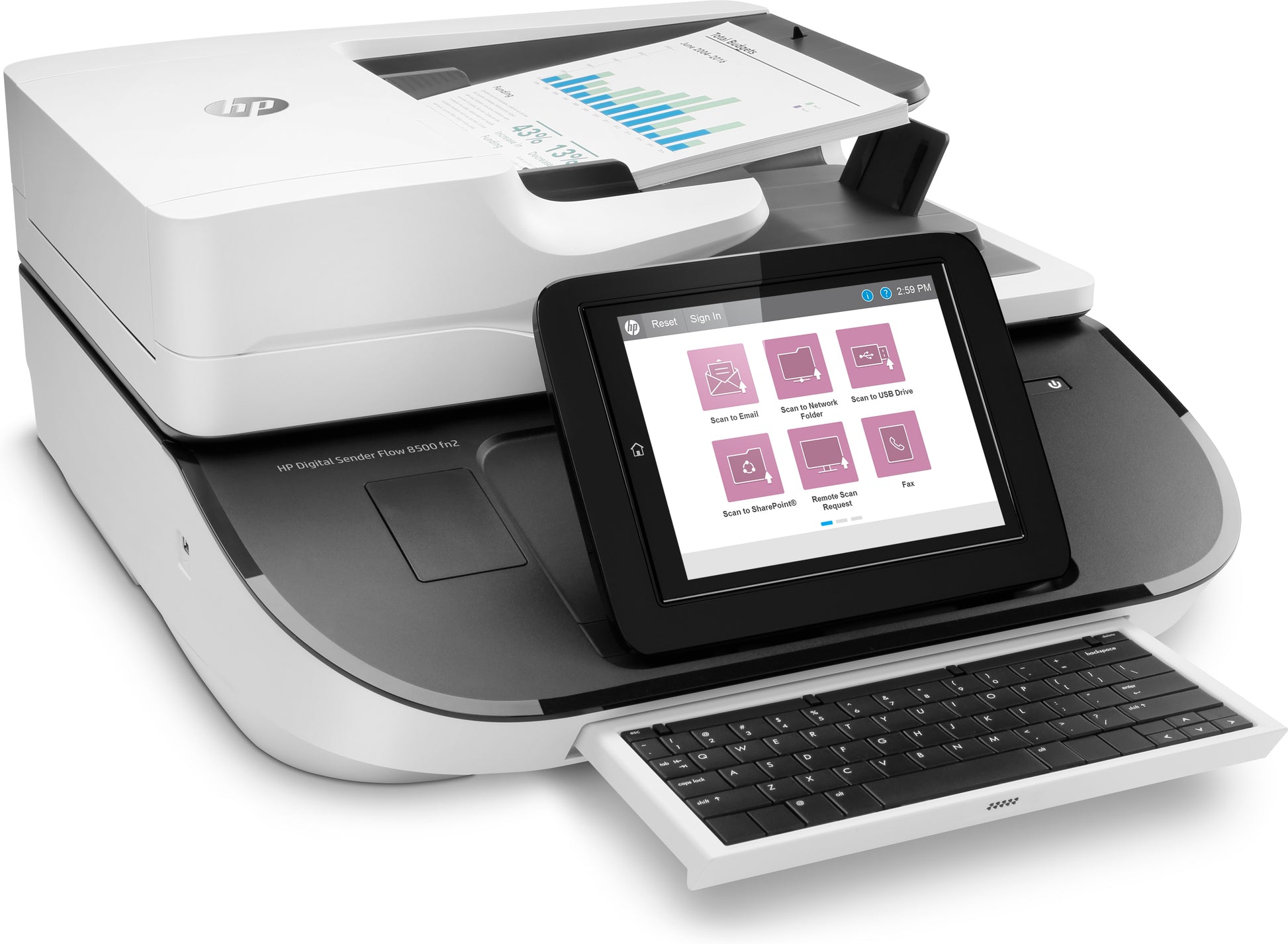 HP Digital Sender Flow 8500 fn2 – Dokumentenscanner