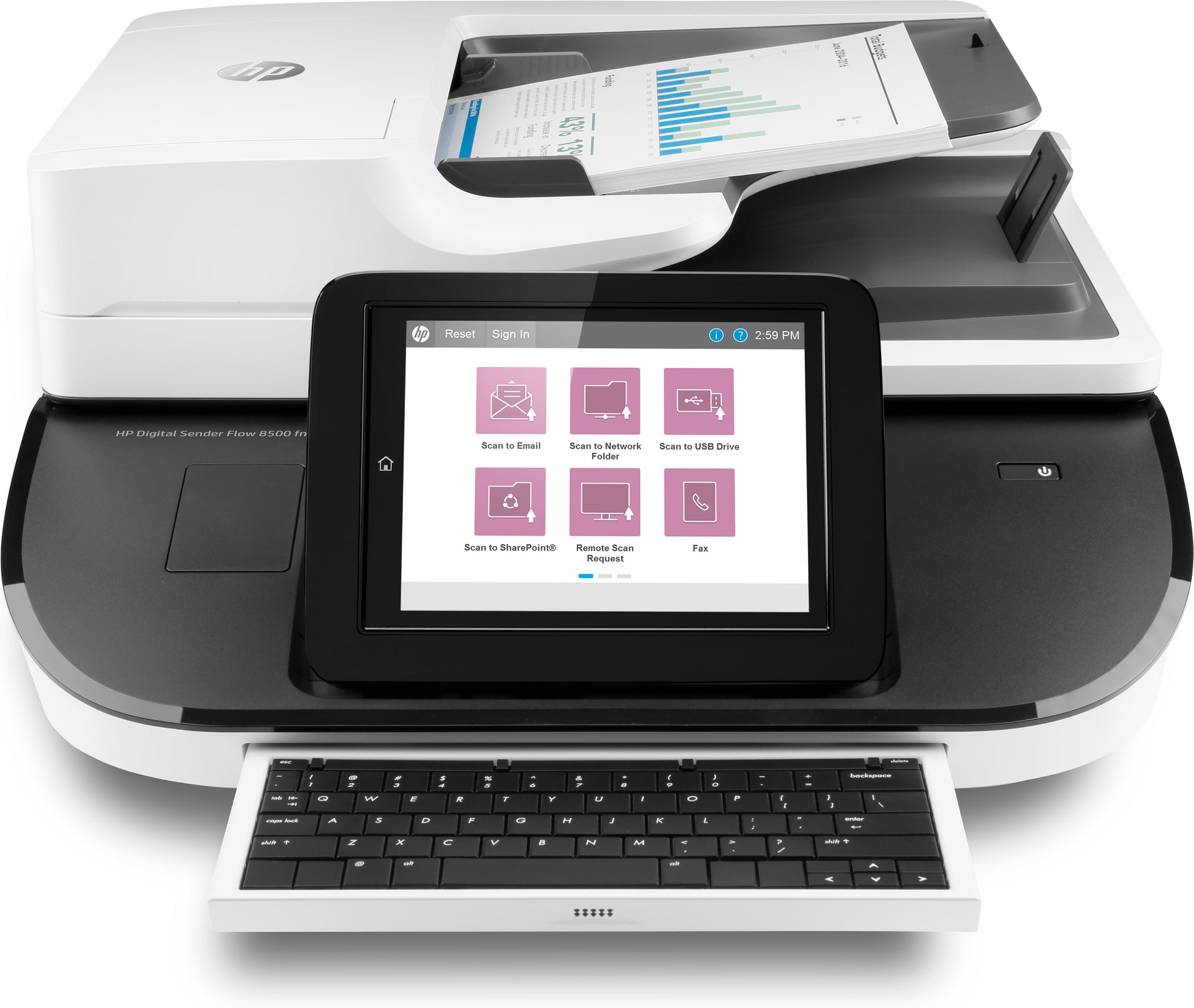HP Digital Sender Flow 8500 fn2 – Dokumentenscanner