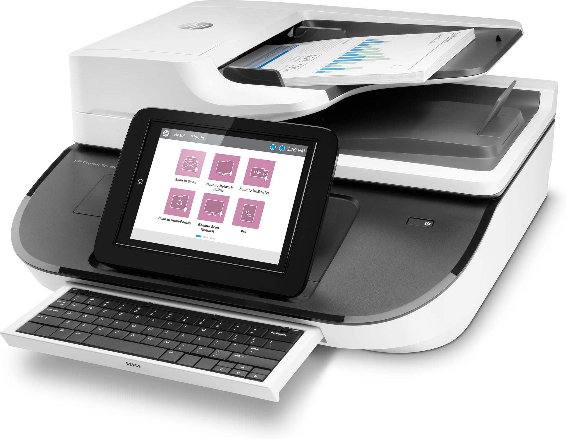 HP Digital Sender Flow 8500 fn2 – Dokumentenscanner