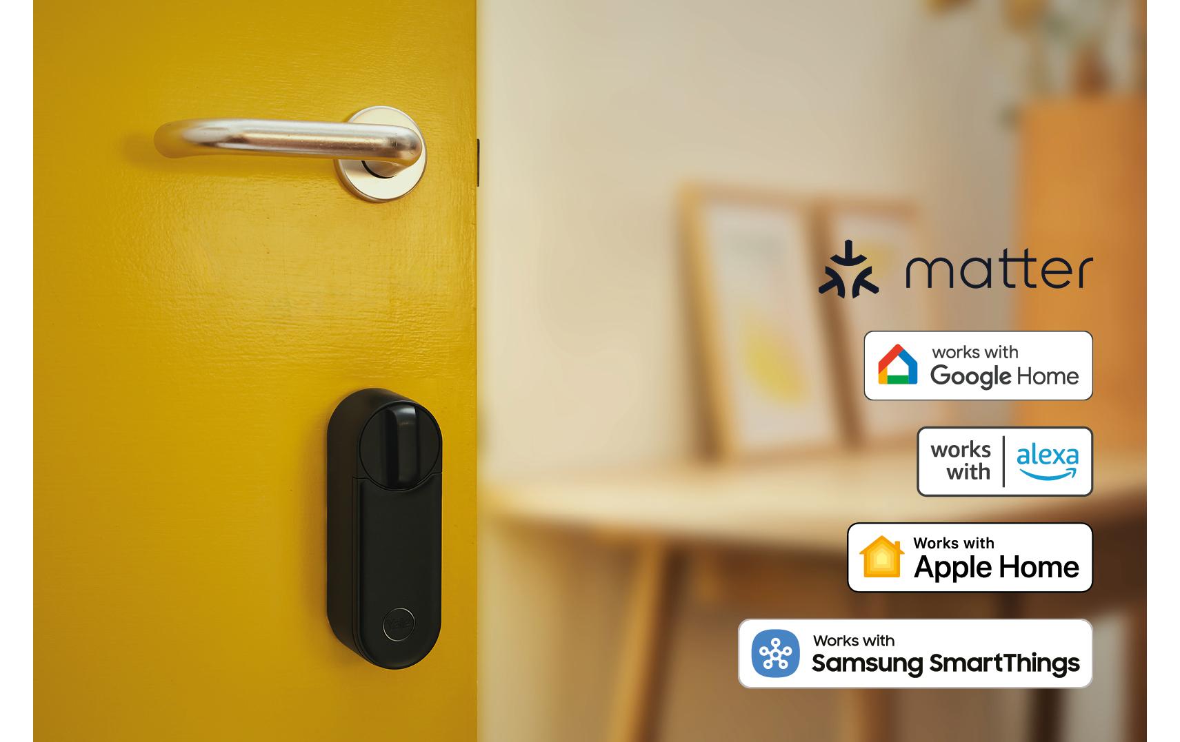 Yale Smart Lock Linus L2 – schwarz, akkubetrieben