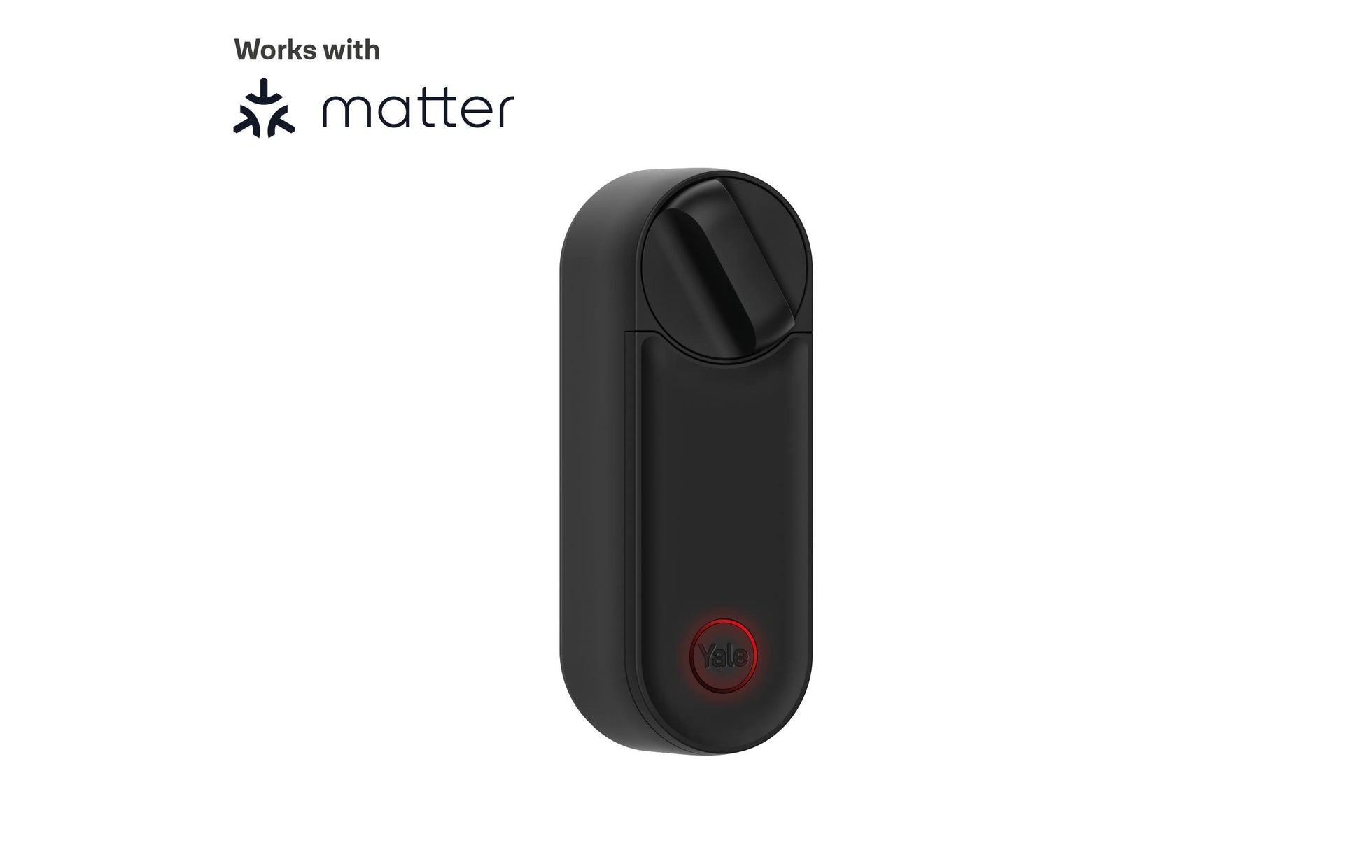 Yale Smart Lock Linus L2 – 52 × 46 × 146 mm, schwarz, akkubetrieben
