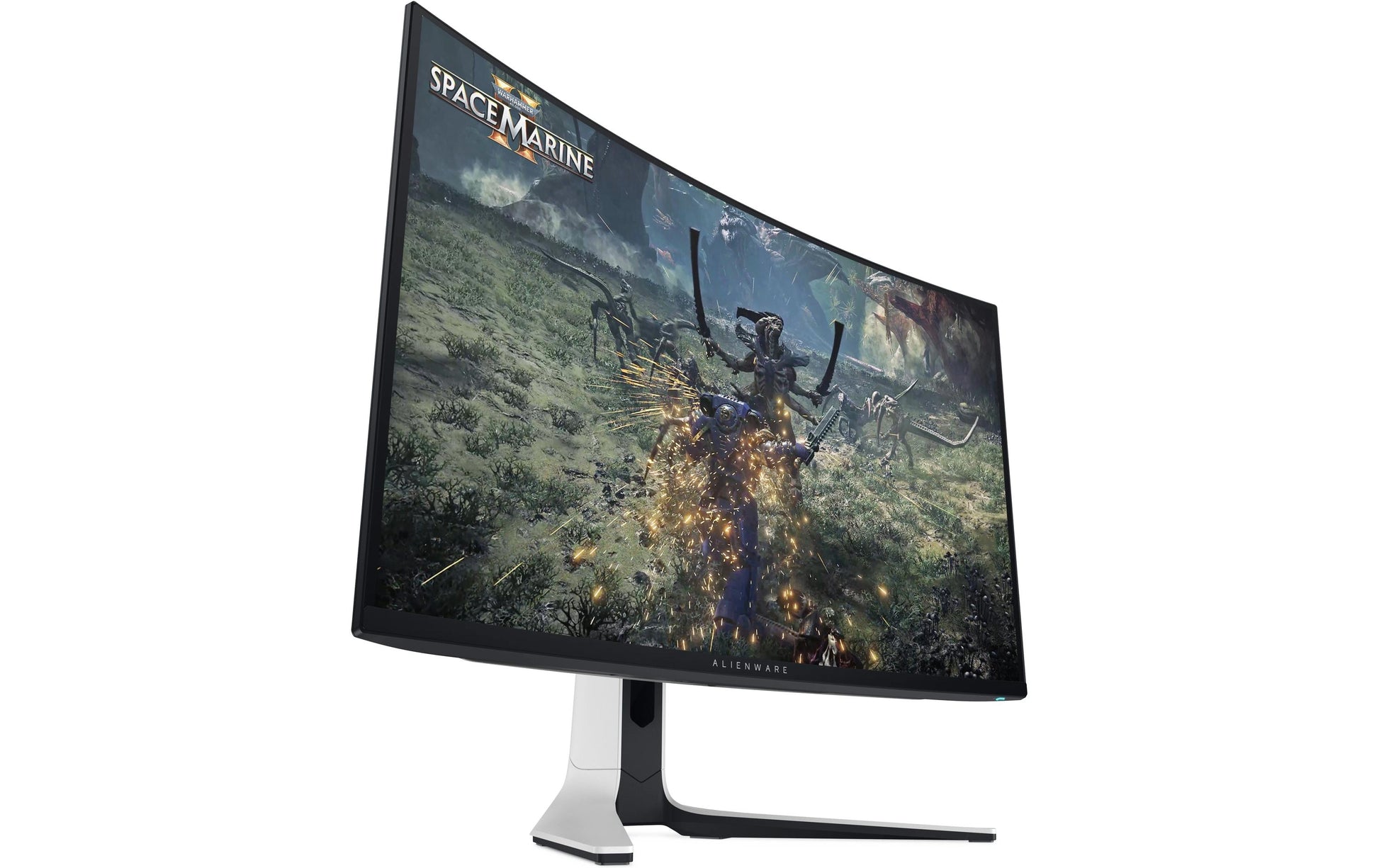 Alienware AW3225QF – 32" Gebogen 1700R, 3840 × 2160 (4K), OLED, 240 Hz, DisplayHDR 400