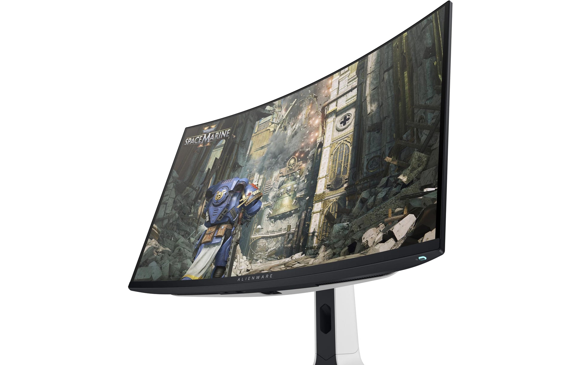 Alienware AW3225QF – 32" Gebogen 1700R, 3840 × 2160 (4K), OLED, 240 Hz, DisplayHDR 400