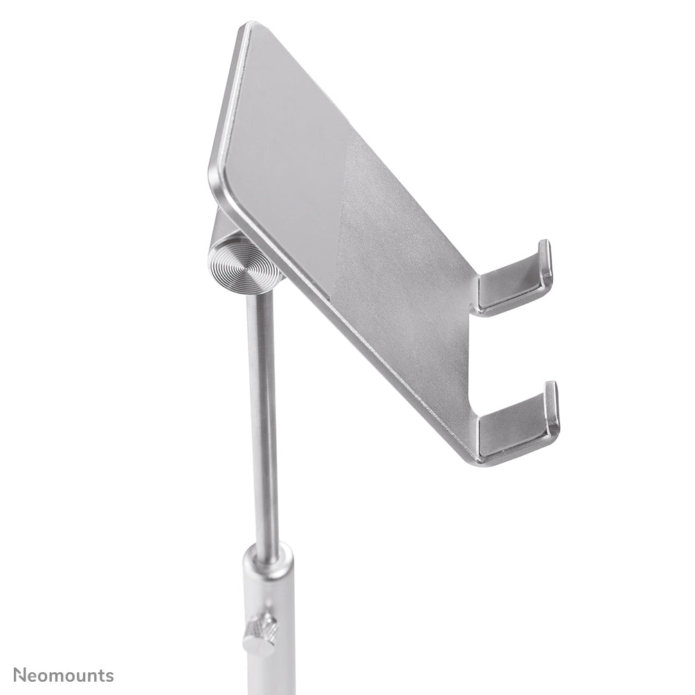 Neomounts DS10-200SL1 – Tisch-Ständer – höhenverstellbar, neigbar – für Smartphones bis 7" – Silber