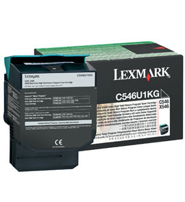 Lexmark Toner – schwarz, 8000 Seiten