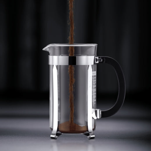 Bodum Chambord French Press Kaffeebereiter – 0,35 l, 3 Tassen, Gold