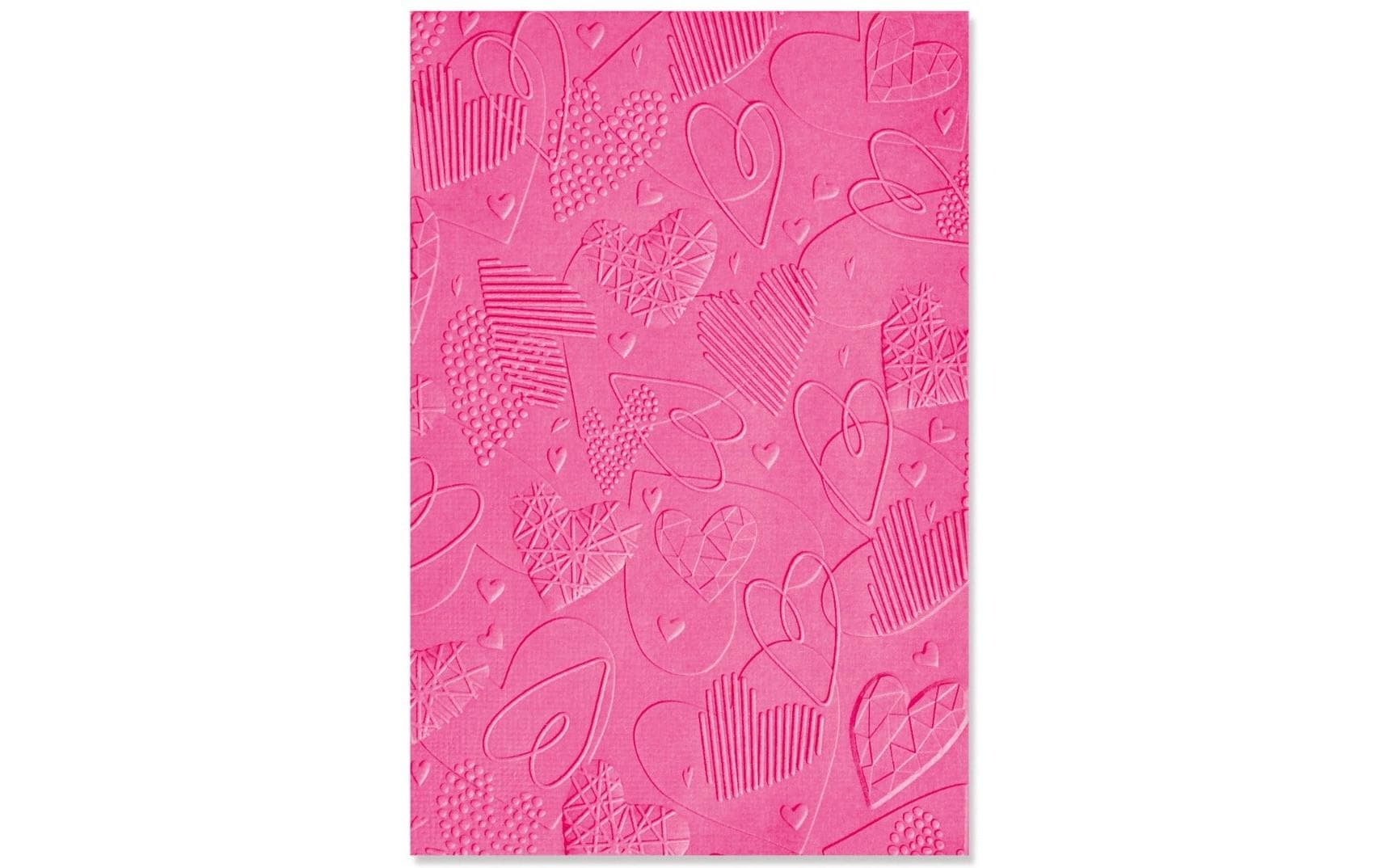 Sizzix Prägeschablone – Herzen – 15,9 × 10,8 cm