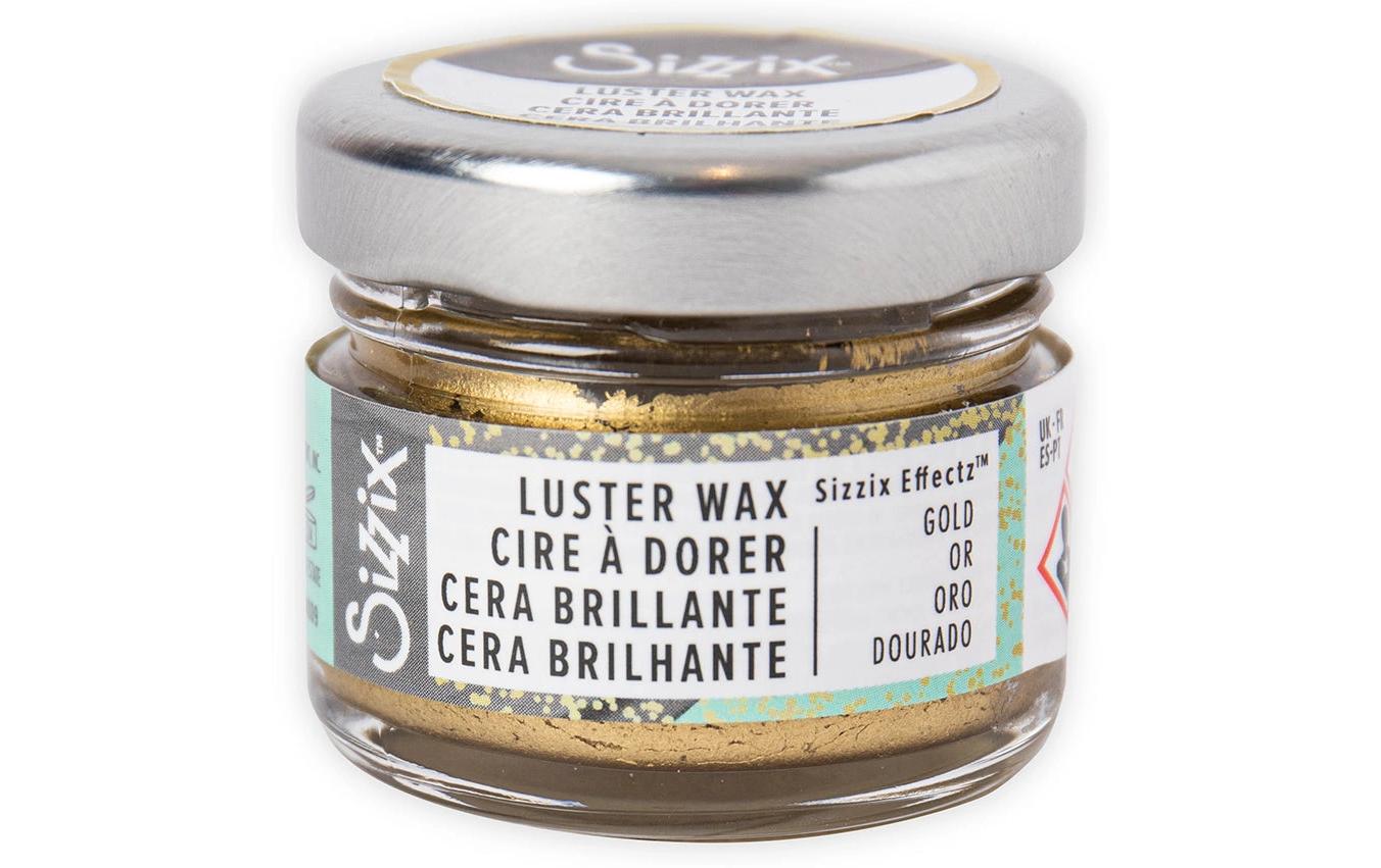 Sizzix Glanzwachs – Gold – 20 ml, Dose
