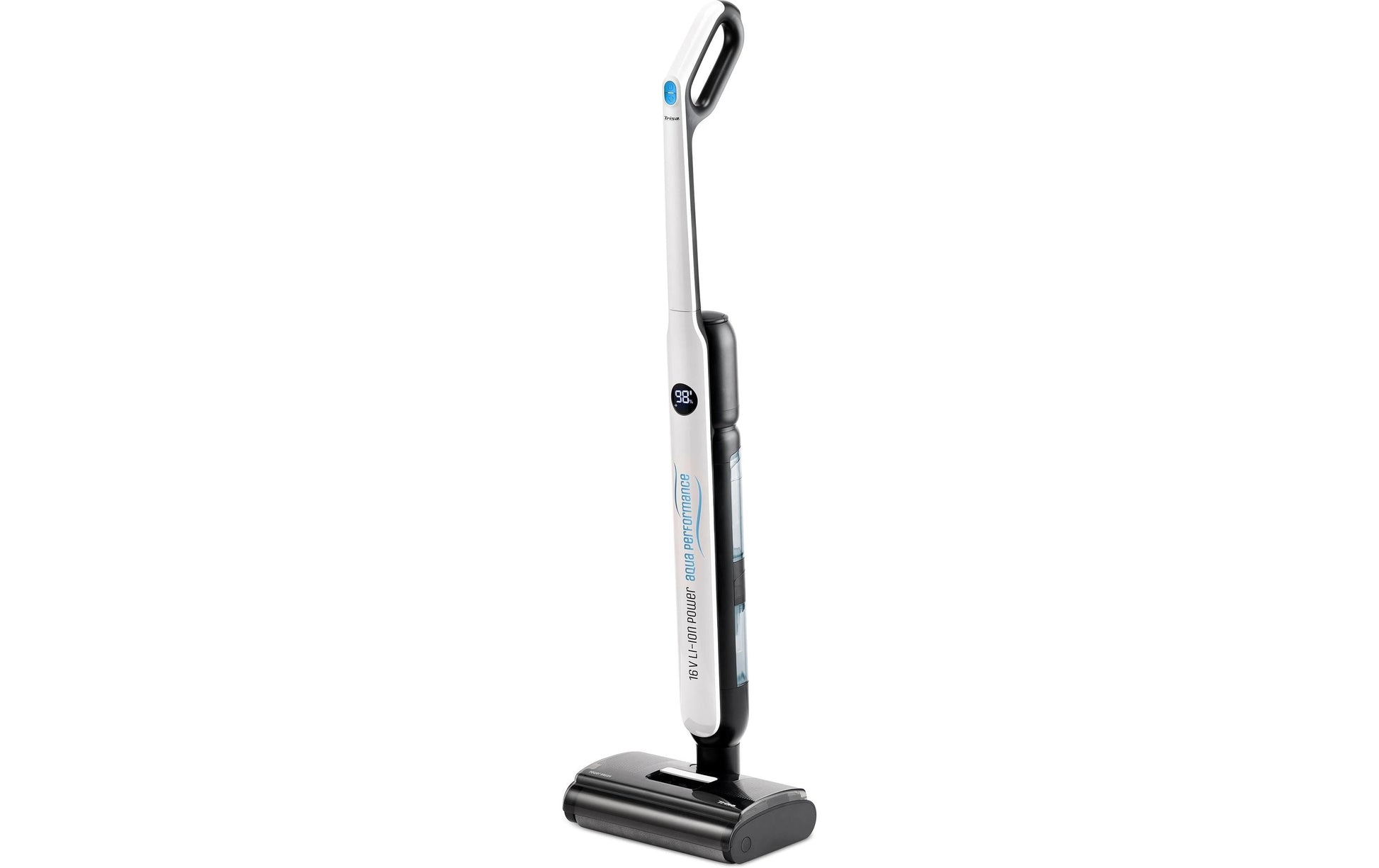 Trisa Akkustaubsauger Wet Clean Comf. T1870, 2-in-1 – 45 min, 30 W, Frischwassertank 0,5 l