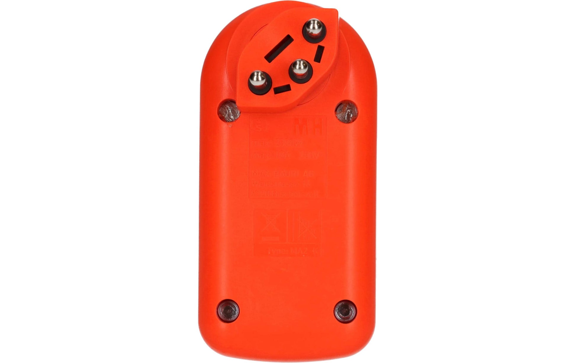 Max Hauri AG Max Hauri Adapterkabel, T12 zu 2×T13, 9,5 cm – orange