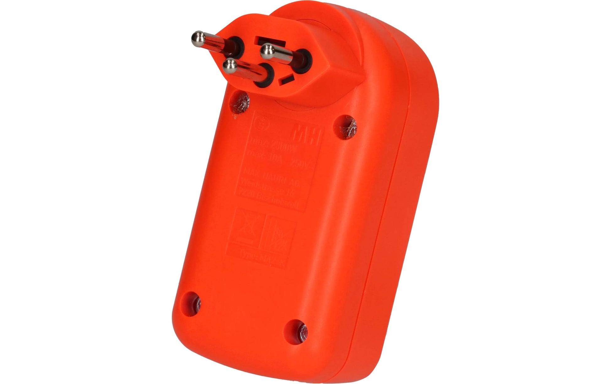 Max Hauri AG Max Hauri Adapterkabel, T12 zu 2×T13, 9,5 cm – orange