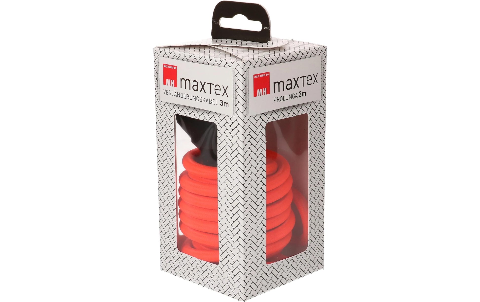 MaxTex Verlängerungskabel – T13–T12, 3 m, 1×1 mm², Orange