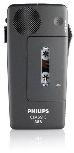 Philips LFH0388/00B Pocket Memo 388 – Digitales Diktiergerät, bis 30 min, Mikrofoneingang, Kopfhörerausgang