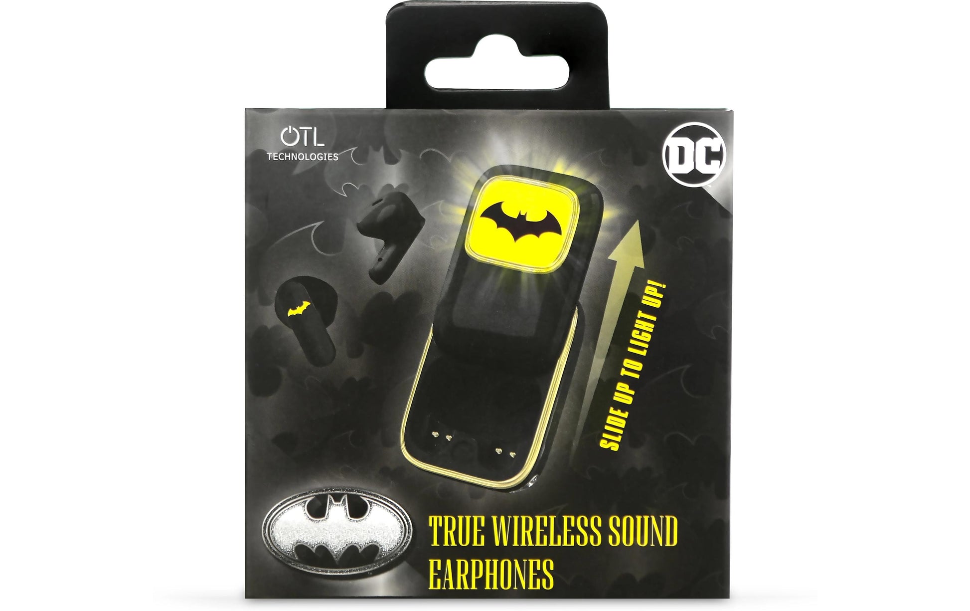 OTL Technologies OTL Batman Slide TWS In-Ear – Stereo, TWS, mit Ladecase, Mehrfarbig, BT 5.3
