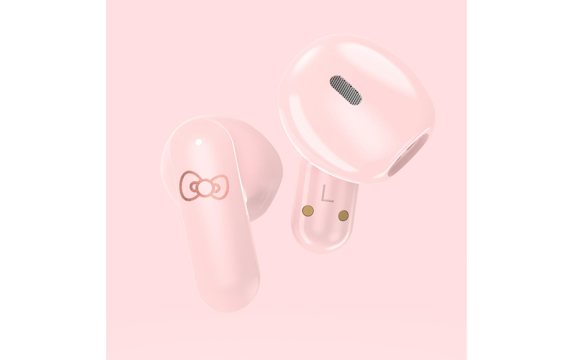 OTL Technologies OTL Hello Kitty Slide – True Wireless In-Ear Kopfhörer – Bluetooth 5.3, Touch-Steuerung – Rosa – bis 6 h