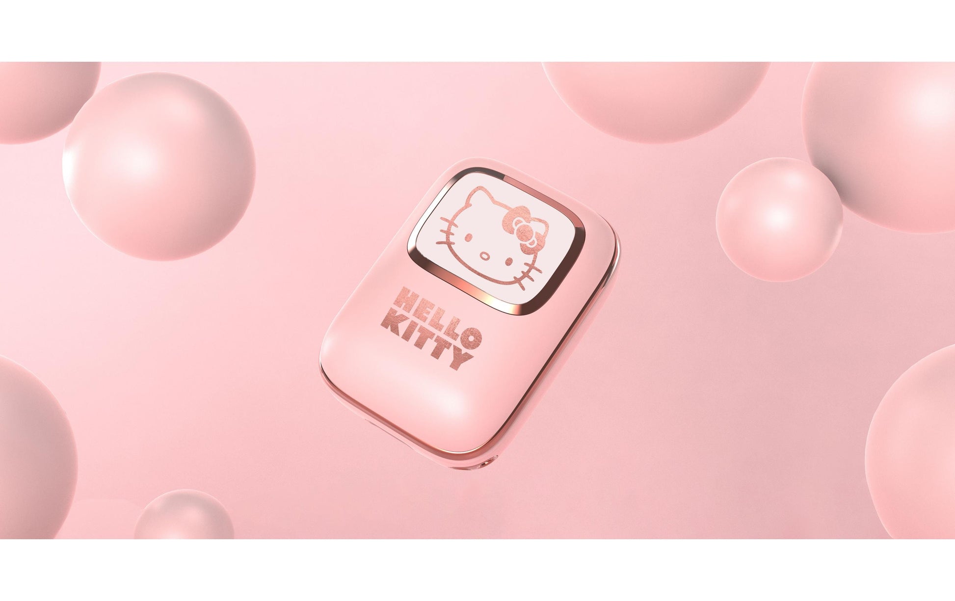 OTL Technologies OTL Hello Kitty Slide – True Wireless In-Ear Kopfhörer – Bluetooth 5.3, Touch-Steuerung – Rosa – bis 6 h