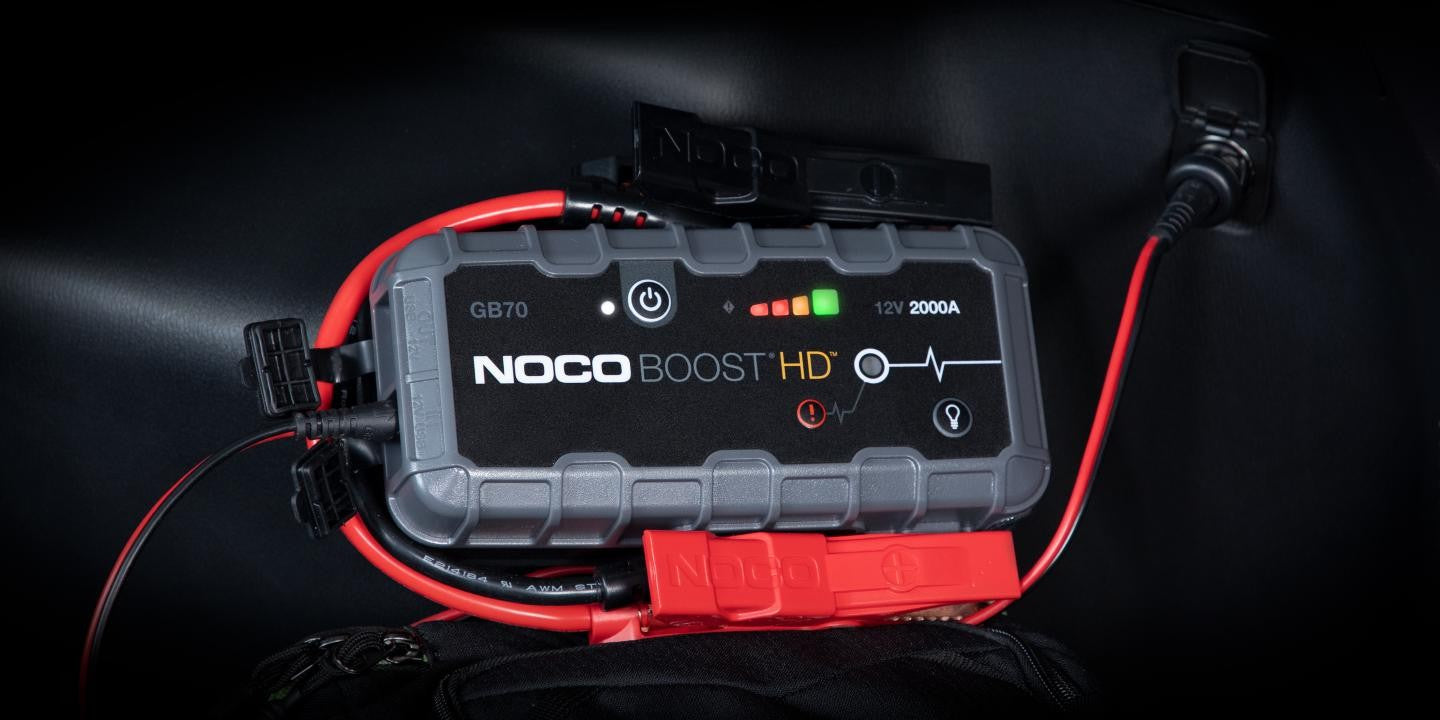 NOCO Genius GB70 Starterbooster 5'000 mAh – 1× USB-A, IP65, Grau