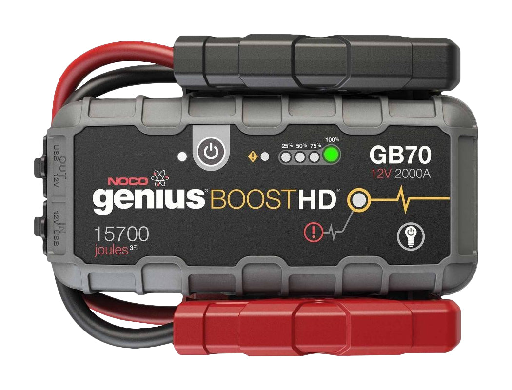 NOCO Genius GB70 Starterbooster 5'000 mAh – 1× USB-A, IP65, Grau