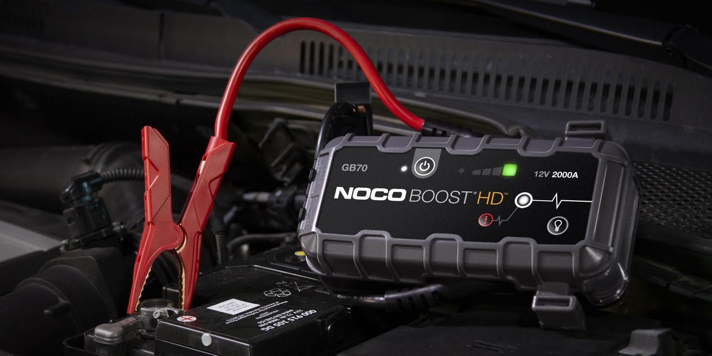 NOCO Genius GB70 Starterbooster 5'000 mAh – 1× USB-A, IP65, Grau