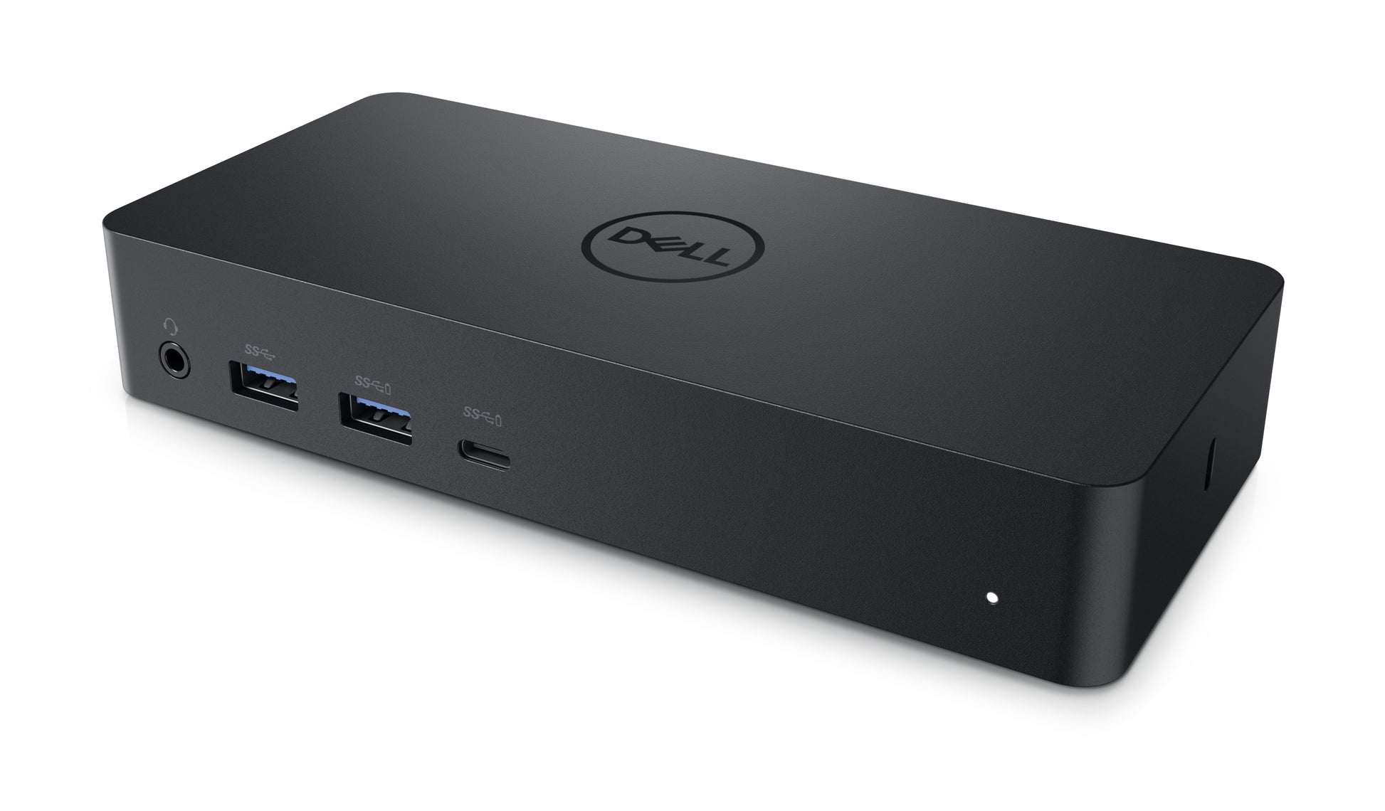 Dell D6000 Dockingstation – USB-C, 2× DP, 1× HDMI, 4× USB-A, GbE, 3,5 mm Audio, für Dell-Laptops