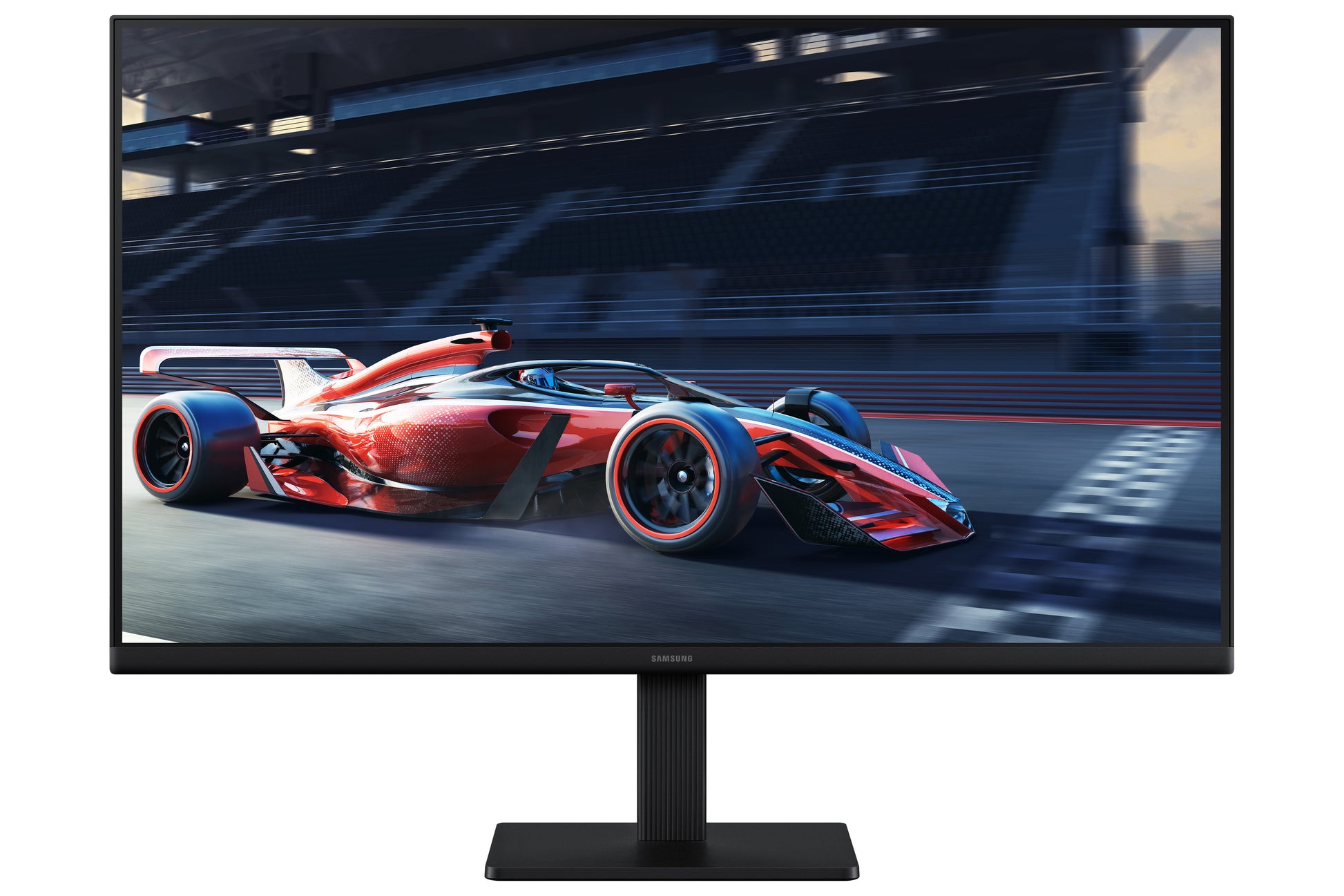 Samsung S30GD – Monitor, 24" 1920 × 1080 (Full HD), IPS, 100 Hz, 250 cd/m², VESA 100 × 100, Schwarz