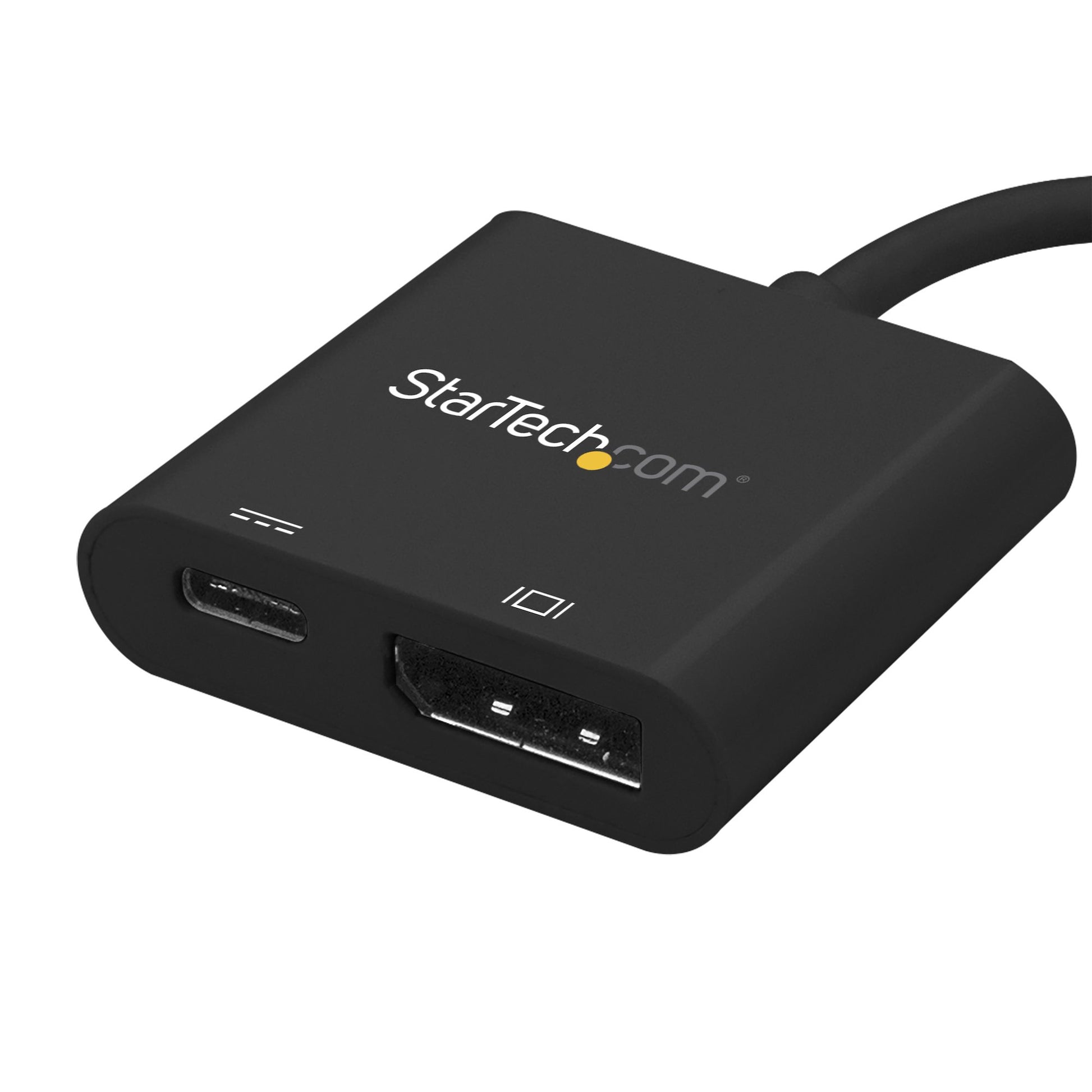 StarTech.com USB-C auf DisplayPort Adapter DP 1.2 4K 60 Hz – 0,1 m – für Thunderbolt 3, USB-C