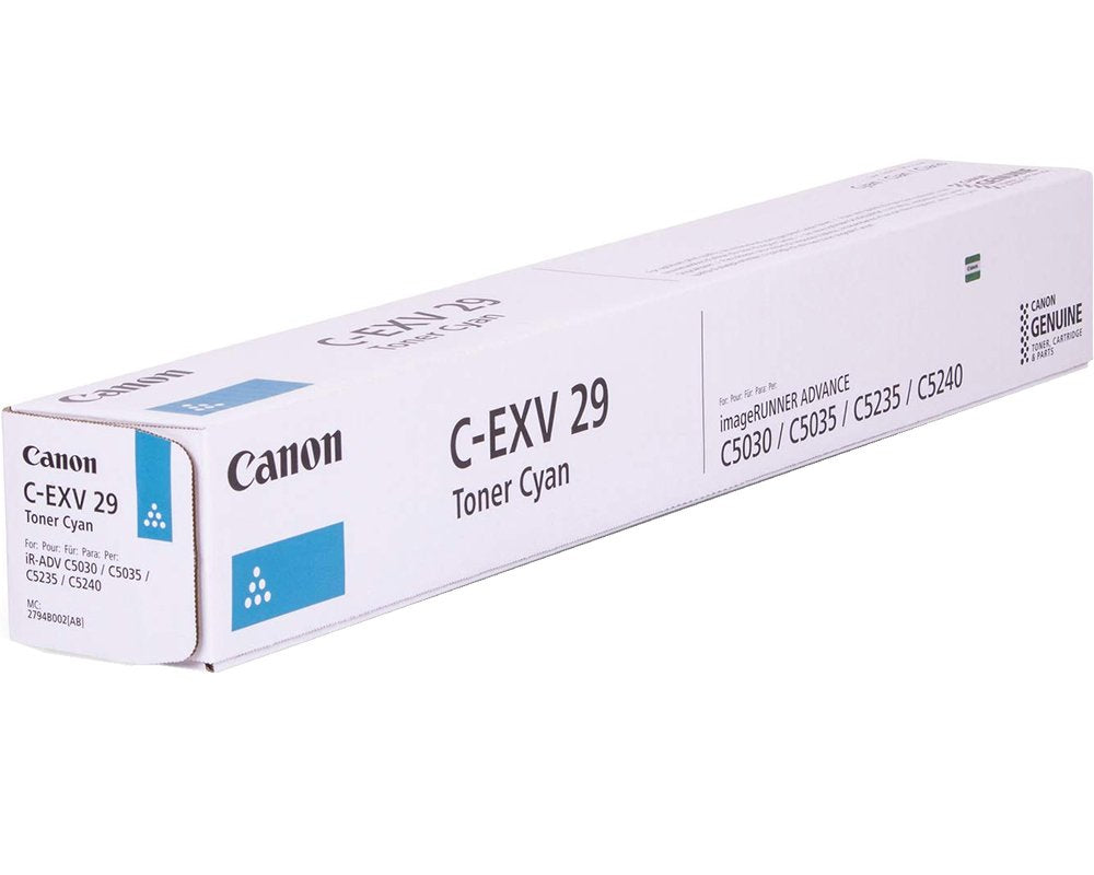 Canon Toner C-EXV29 – cyan, 27000 Seiten