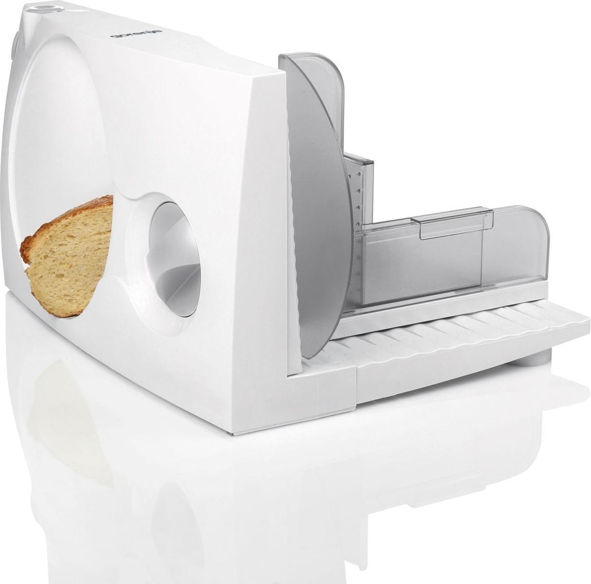 Gorenje Allesschneider R401W – 17 mm, 110 W – weiss/edelstahl