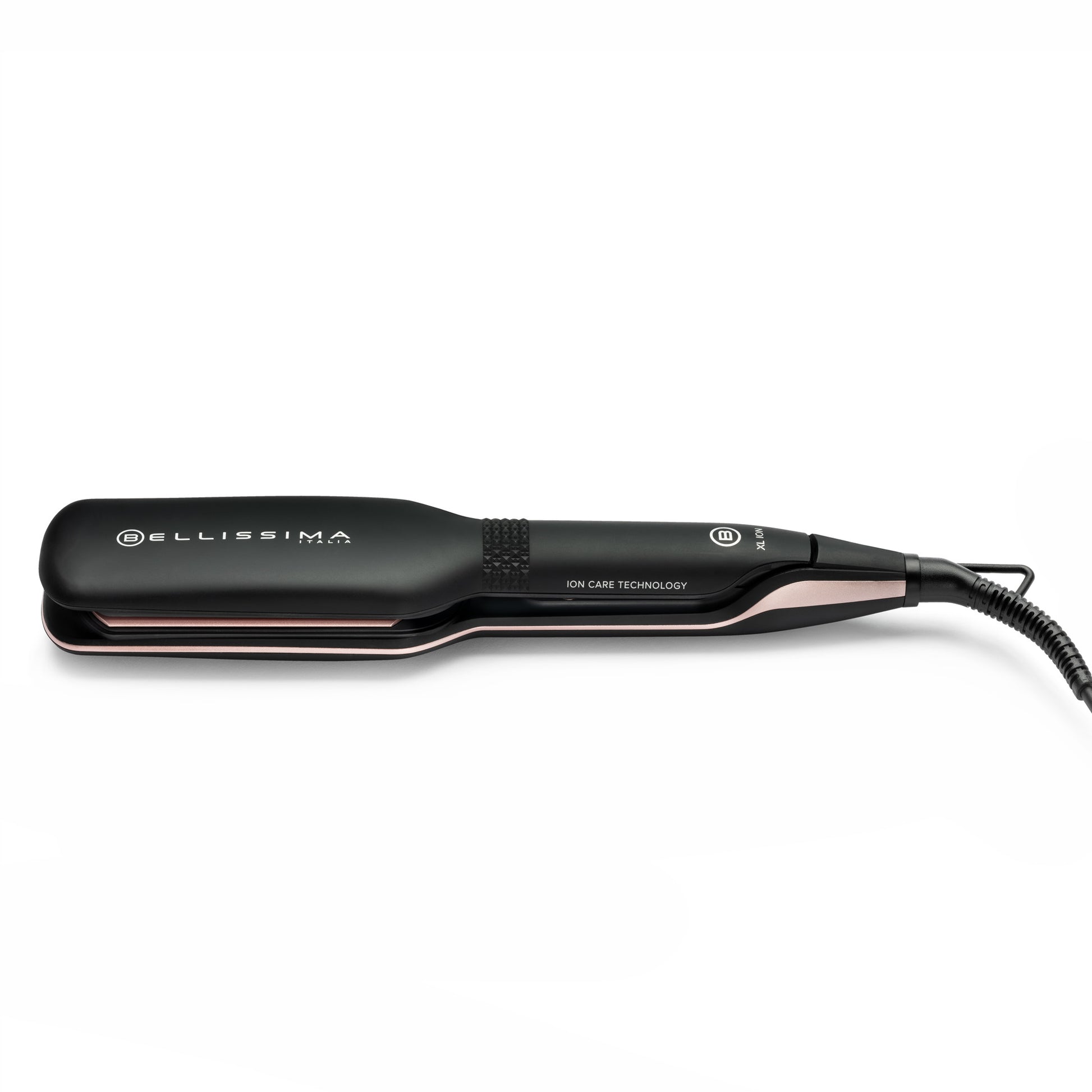 Bellissima Haarglätter 11878 – Ionen, 5 Stufen – 10 cm Plattenbreite – Roségold