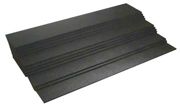 Brodit Montagezubehör, 80×420 mm, 4×120×420 mm, 2×160×420 mm, 1×200×420 mm, ABS, 3 mm, Schwarz