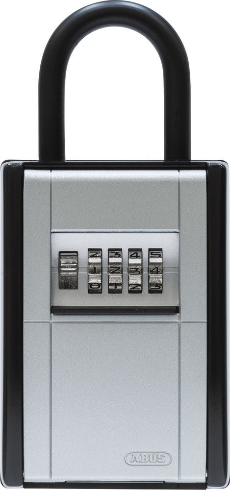 ABUS Schlüsseldepot KeyGarage 797, für 20 Schlüssel, Zahlenschloss, Stahlblech, schwarz/silber
